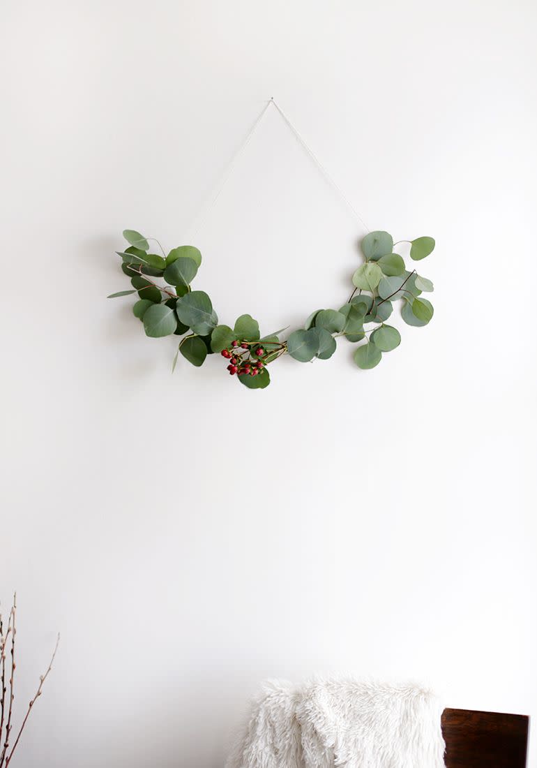 christmas door decorations half wreath