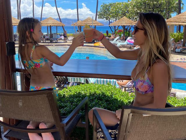 <p>Audrina Patridge Instagram</p> Audrina Patridge and her daughter Kirra