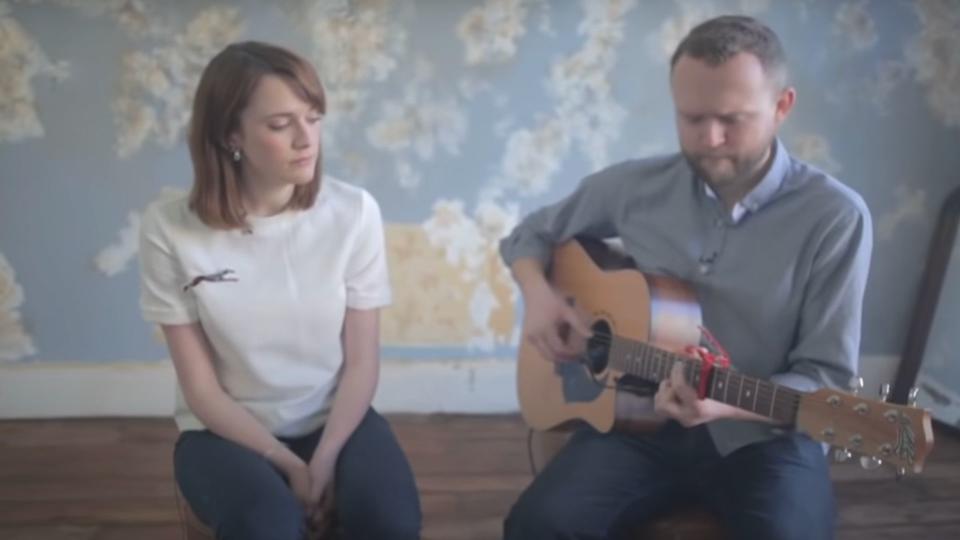 Charlotte Ritchie and her brother Luke