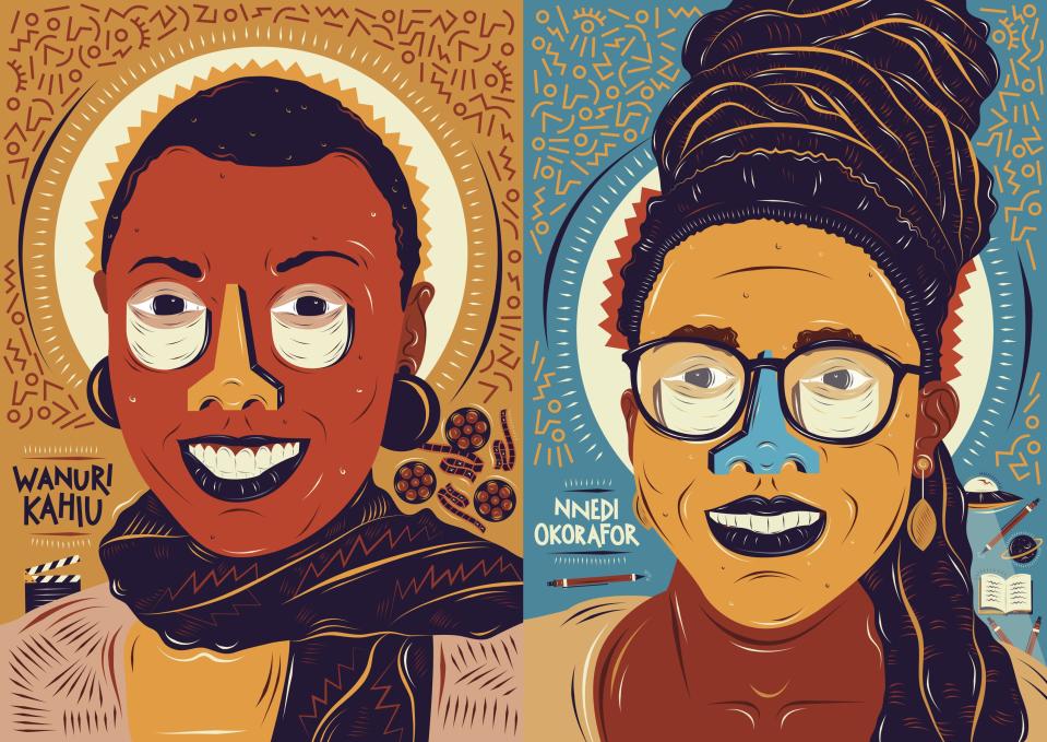 Wanuri Kahiu and Nnedi Okoroafor (Karabo Moletsane for Quartz)