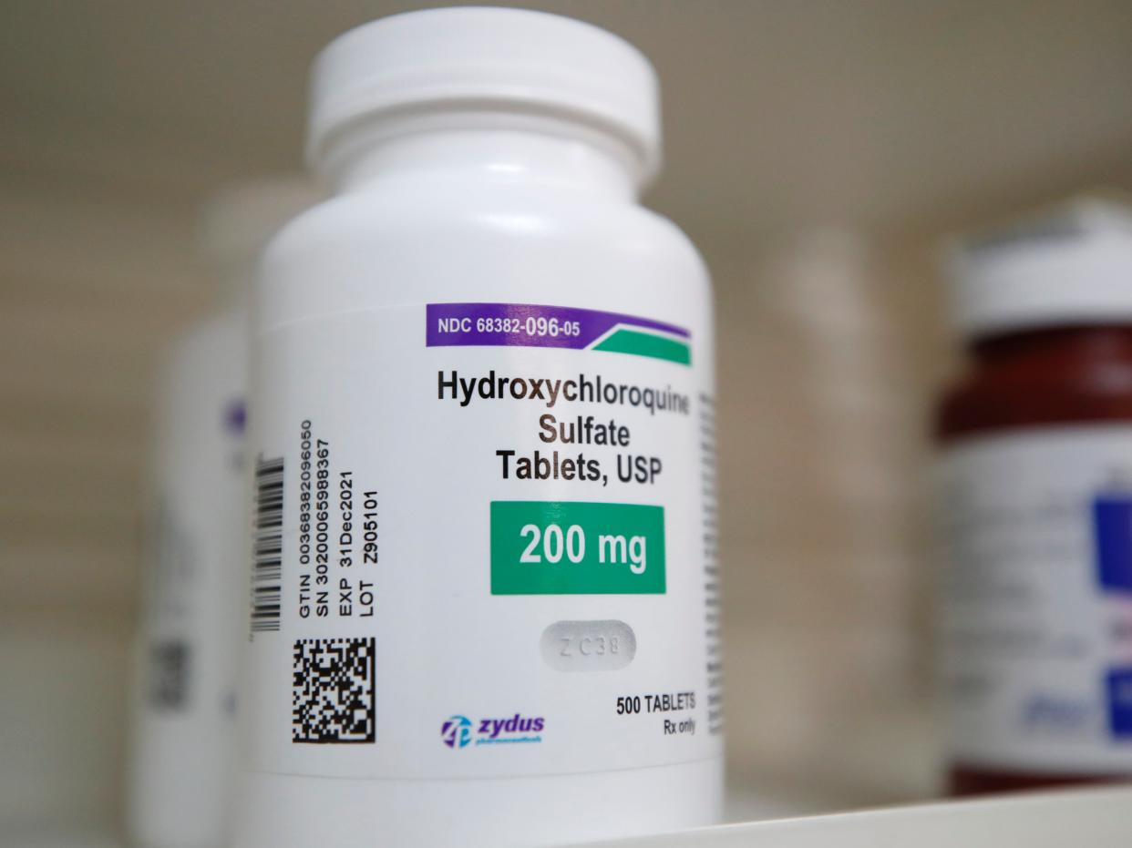 Hydroxychloroquine did not prevent deaths or hospital admissions in six controlled studies (AFP via Getty Images)