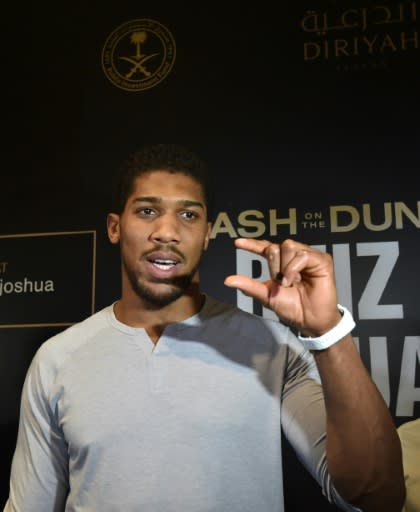 'I was this close last time,' said Anthony Joshua