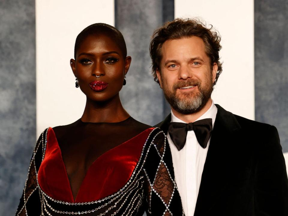 Joshua Jackson and Jodie Turner Smith (AFP via Getty Images)