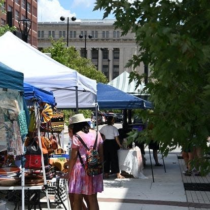 Art on Vine takes place Saturday, Aug. 5 on Court Street Plaza.