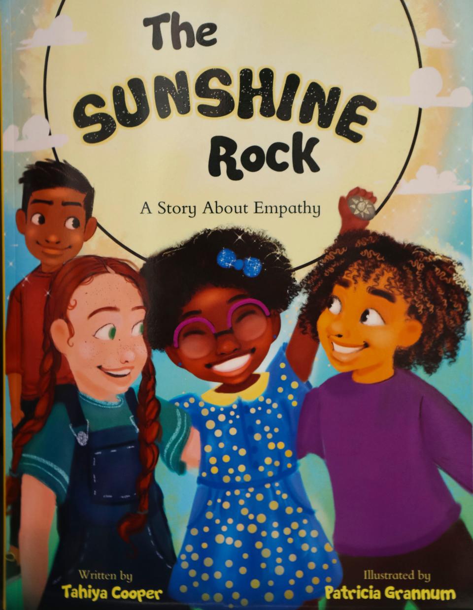 "The Sunshine Rock" is the second children's book by Tahiya Cooper, a school counselor at Holly Hall Elementary School in Elkton, Maryland, Tuesday, May 16, 2023.