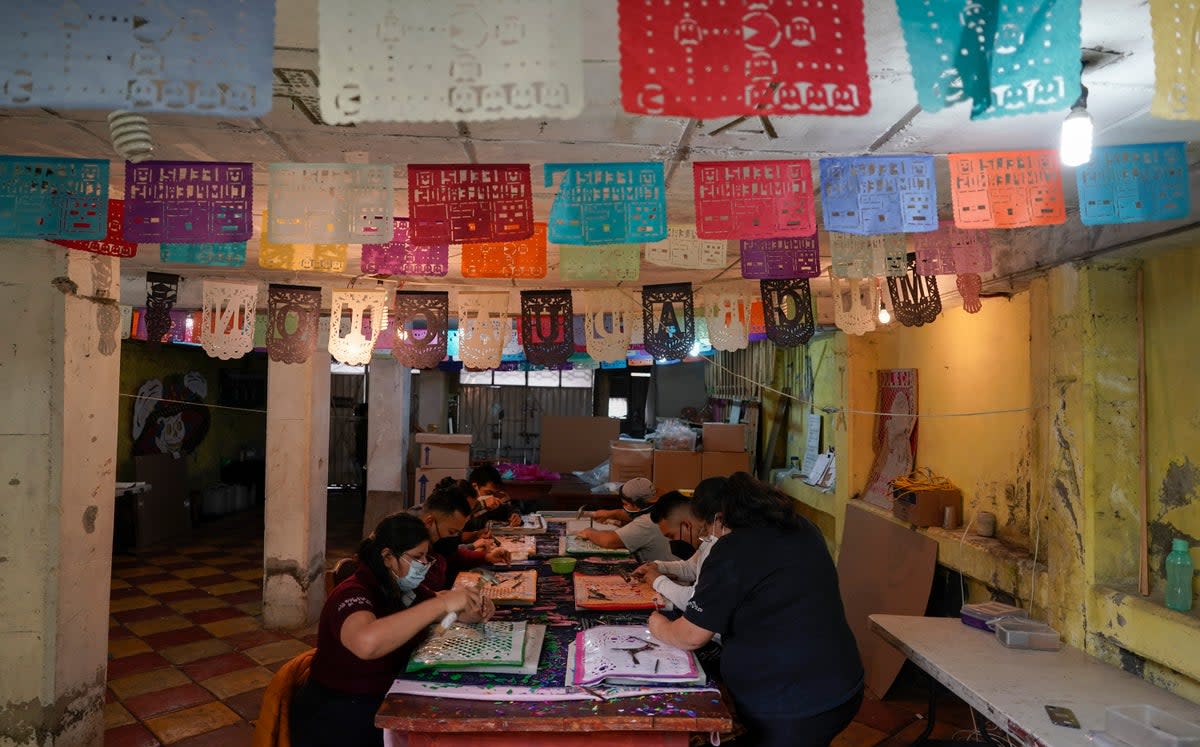 MÉXICO-DÍA DE MUERTOS (AP)