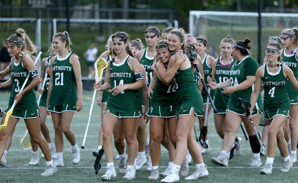 Dartmouth's historic run through the Div. 2 playoffs ends in Elite 8 ...