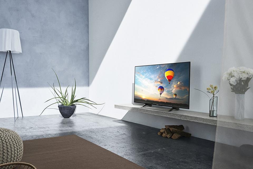 Watch 4K HDR entertainment on this Sony 55-inch TV. (Photo: Walmart)