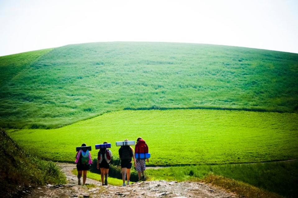 The Camino de Santiago.