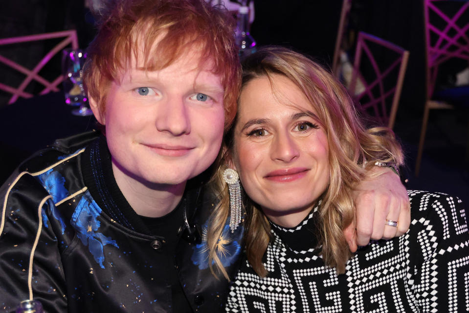 Ed Sheeran and Cherry Seaborn (JMEnternational / Getty Images)