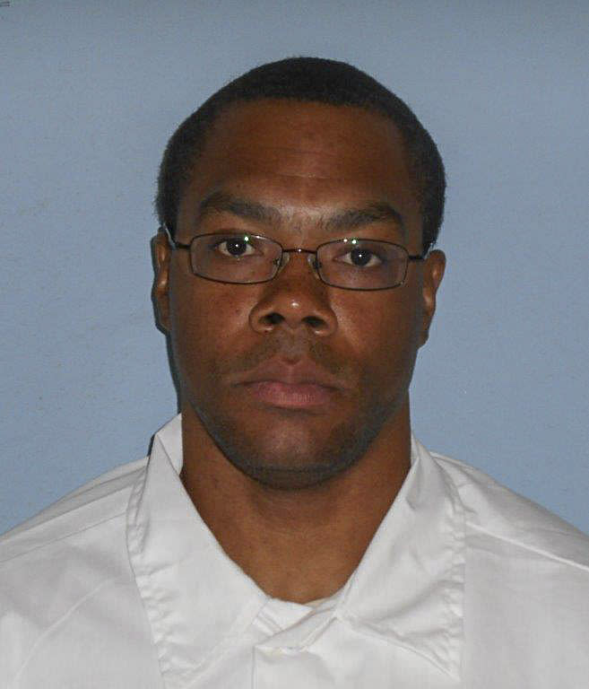 This undated photo shows Frank Dwayne Ellington who was killed in 2017 at Koch Foods in Ashland, Ala. while cleaning a machine near the chicken "kill line" when its whirling teeth caught his arm and sucked him inside, crushing his skull. He died instantly. The Occupational Safety and Health Administration fined the company $19,500, saying it violated safety standards and did not provide workers with proper training. (Alabama Department of Corrections via AP)