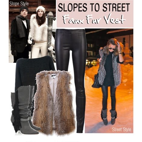 Faux Fur Vest