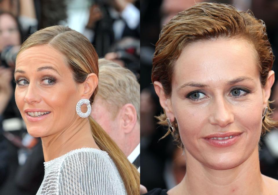 L’évolution coiffure de Cécile de France à Cannes