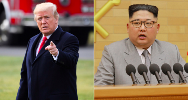 Donald Trump and Kim Jong-Un