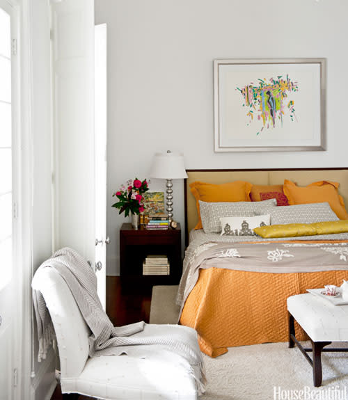 Orange Bedding