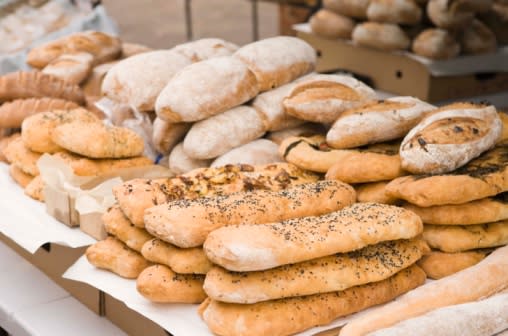 Food: Bread, Rolls and Bagels