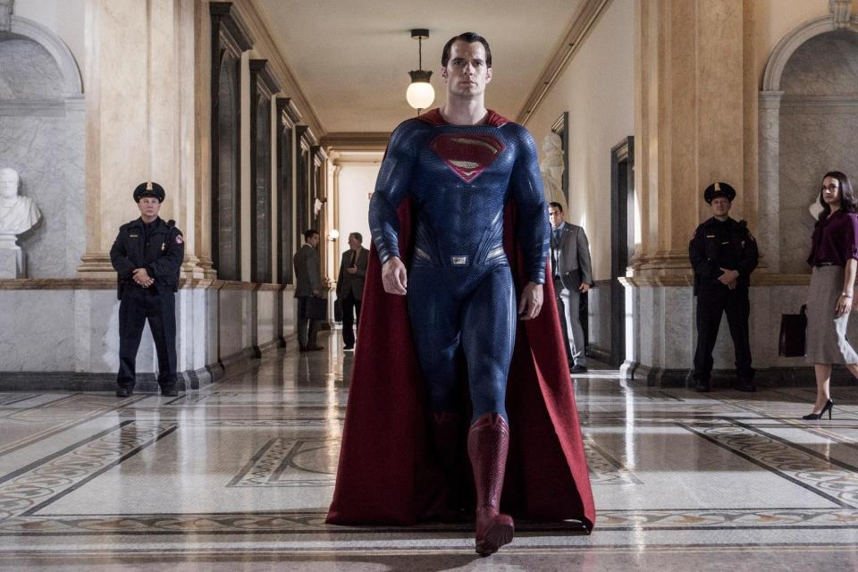 Henry Cavill als Superman. (Bild: ddp)