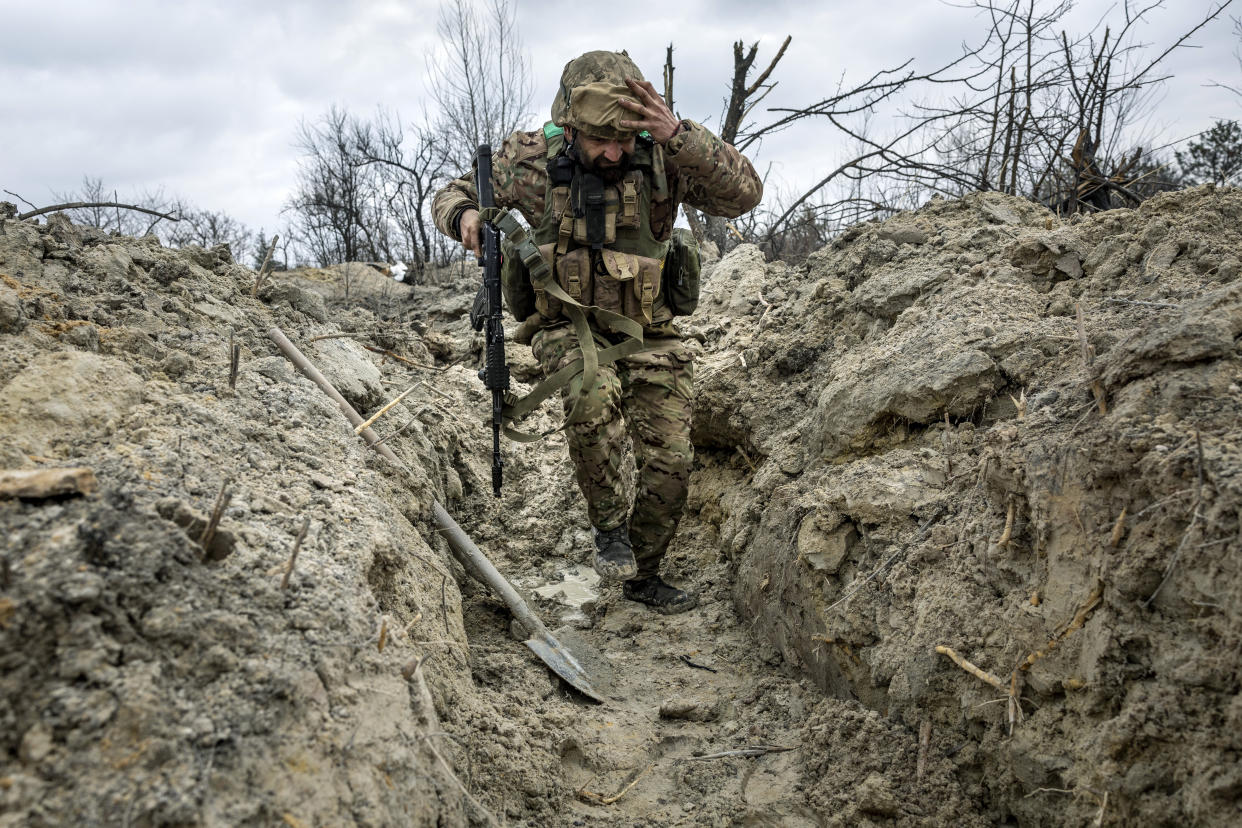 A Ukrainian medic 