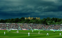 Storm clouds during day four of the Fourth Investec Ashes test match at the Emirates Durham ICG, Durham.