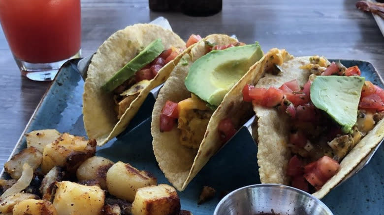 Breakfast tacos First Watch