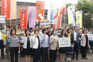 立法院會4月23日三讀通過《勞工職業災害保險及保護法》。勞團給予肯定。（圖／台灣職業安全健康連線）