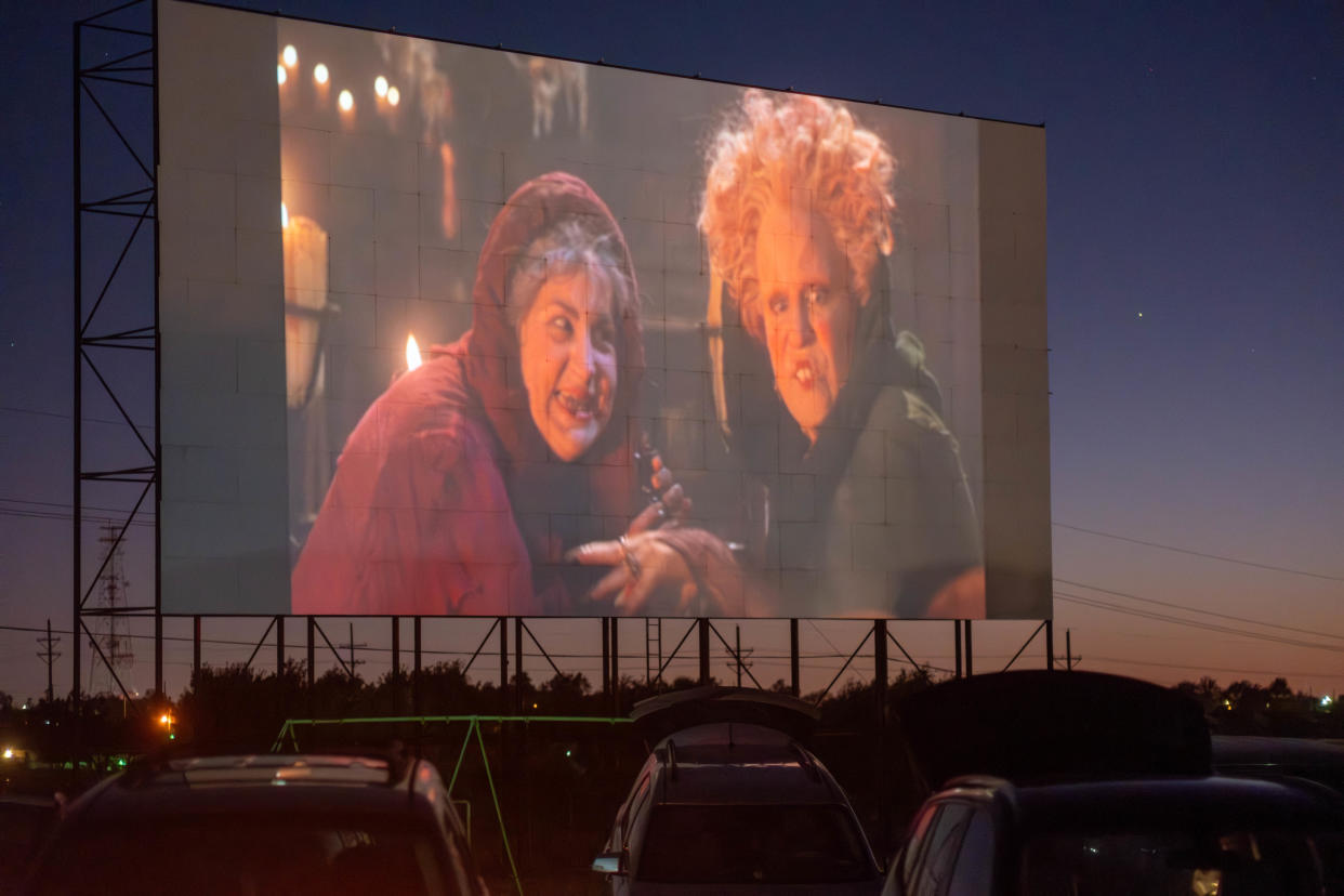 With its final showing Friday, the Tascosa Drive-in featured fan favorite "Hocus Pocus" for its last show in Amarillo.