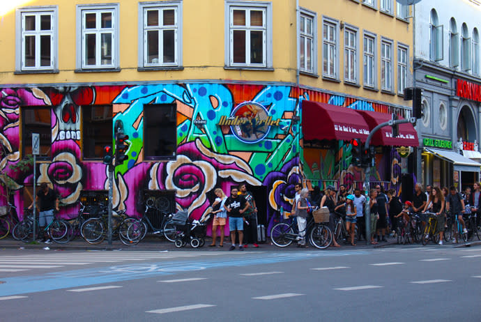 丹麥哥本哈根Norrebro勇奪第一位，充滿街頭文化。（圖：Norrebrogov@Twitter）