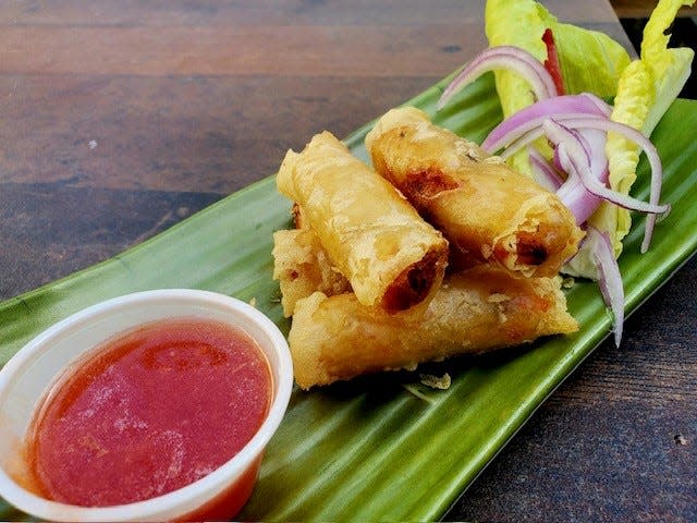 Crab and shrimp rolls are on the menu from Bangkok 96 Street Food served at the Taste of Detroit.