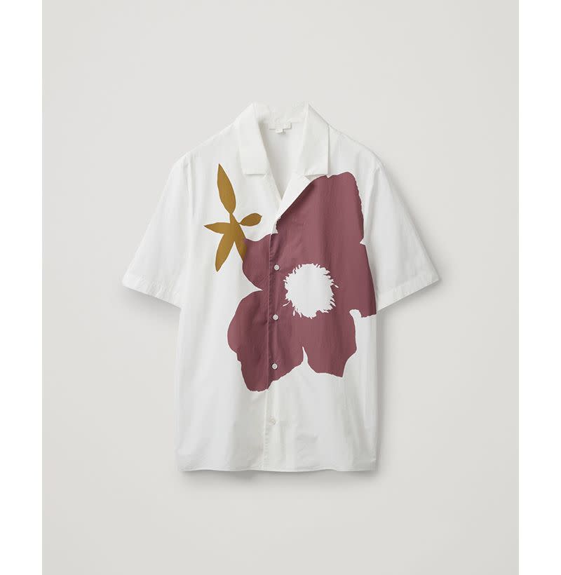 Printed Camp-Collar Shirt