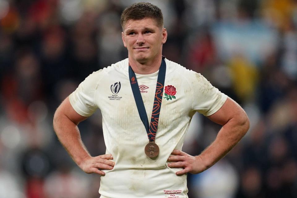 Owen Farrell led England to a third place finish at the World Cup (PA Wire)