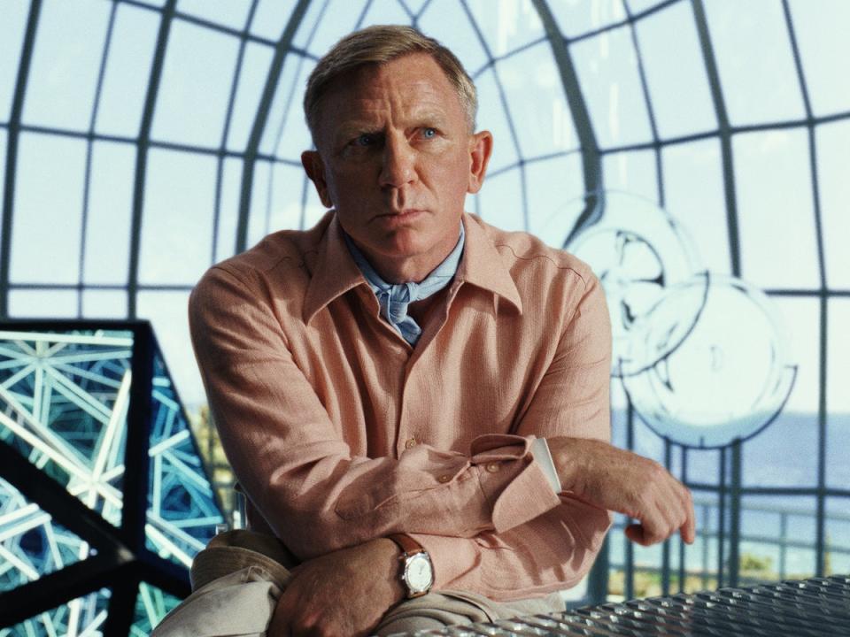 Daniel Craig in ‘Glass Onion: A Knives Out Mystery’ (Netflix)