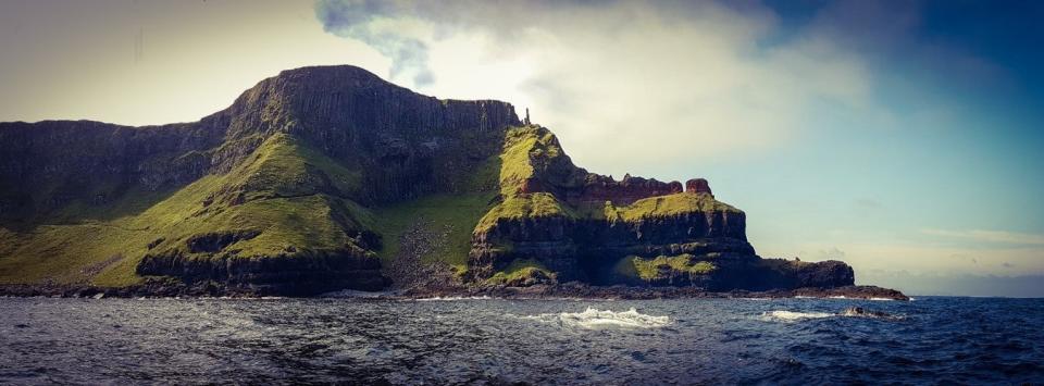 The site of the Girona shipwreck off the coast of Co Antrim (DepartmentforCommunities/PA)