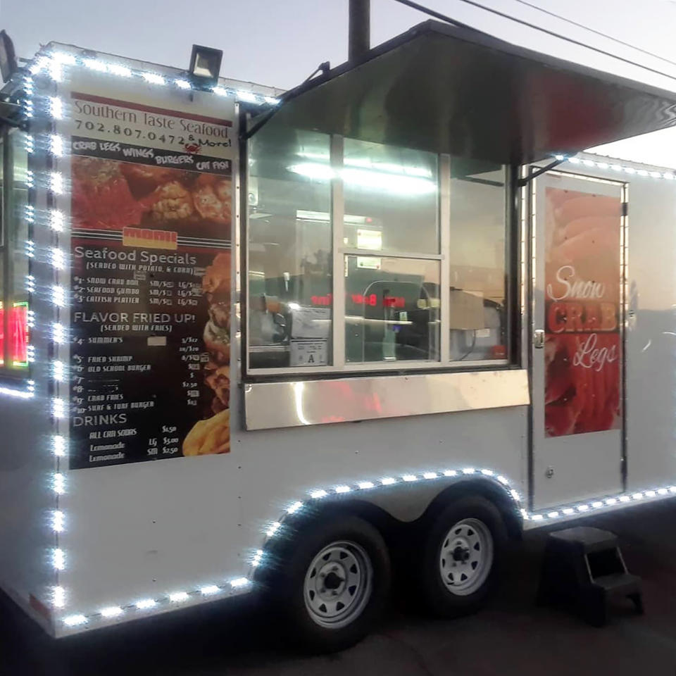 The Southern Taste Seafood truck. (@southern_taste_seafood via Instagram and Summer Watts)