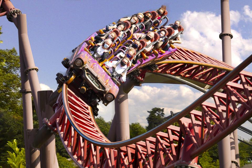 Rita, one of the signature rides at Alton TowersAlton Towers