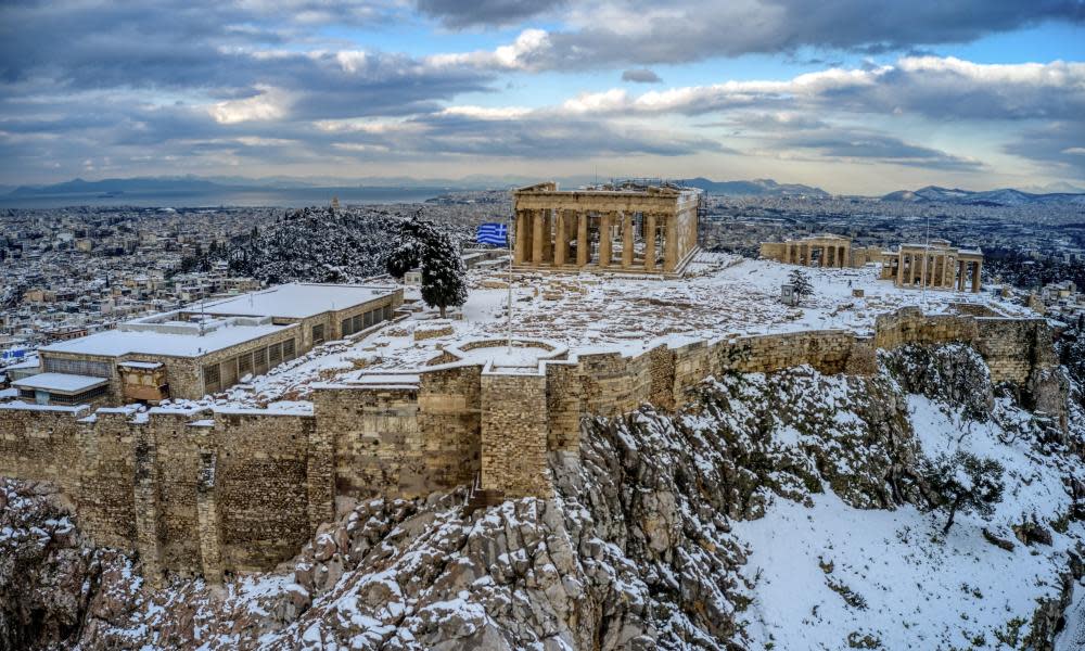 <span>Photograph: Antonis Nikolopoulos/AP</span>