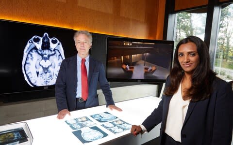 Neuro-criminologist Professor Adrian Raine and forensic psychologist Dr Vicky Thakordas-Desai