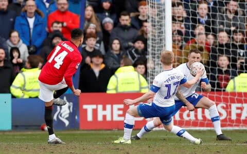 There was also a first goal in over a year for Jesse Lingard - Credit: ACTION IMAGES