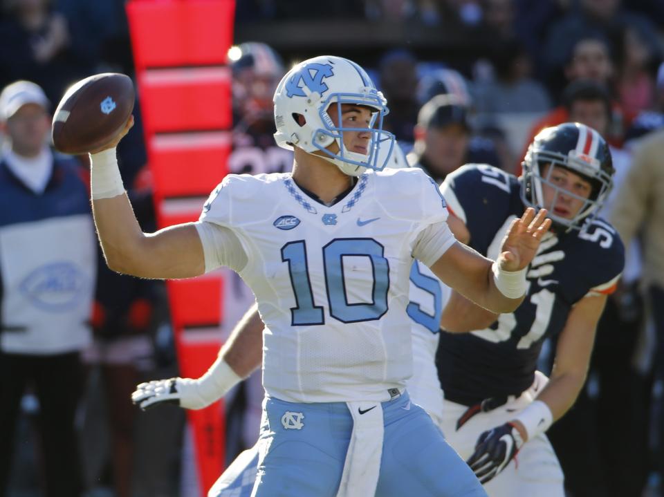 Can North Carolina QB Mitch Trubisky be a top-three pick in the 2017 NFL draft? (AP)