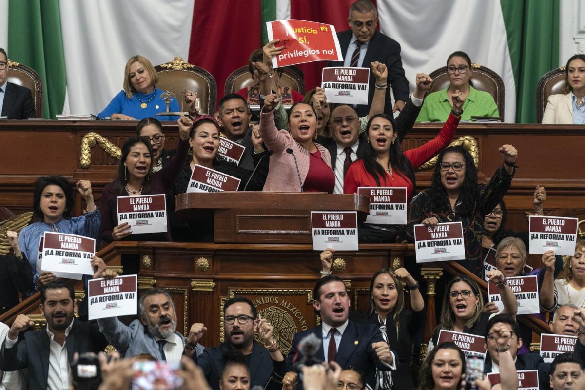 Mexico will amend its constitution this weekend to require all judges to be elected