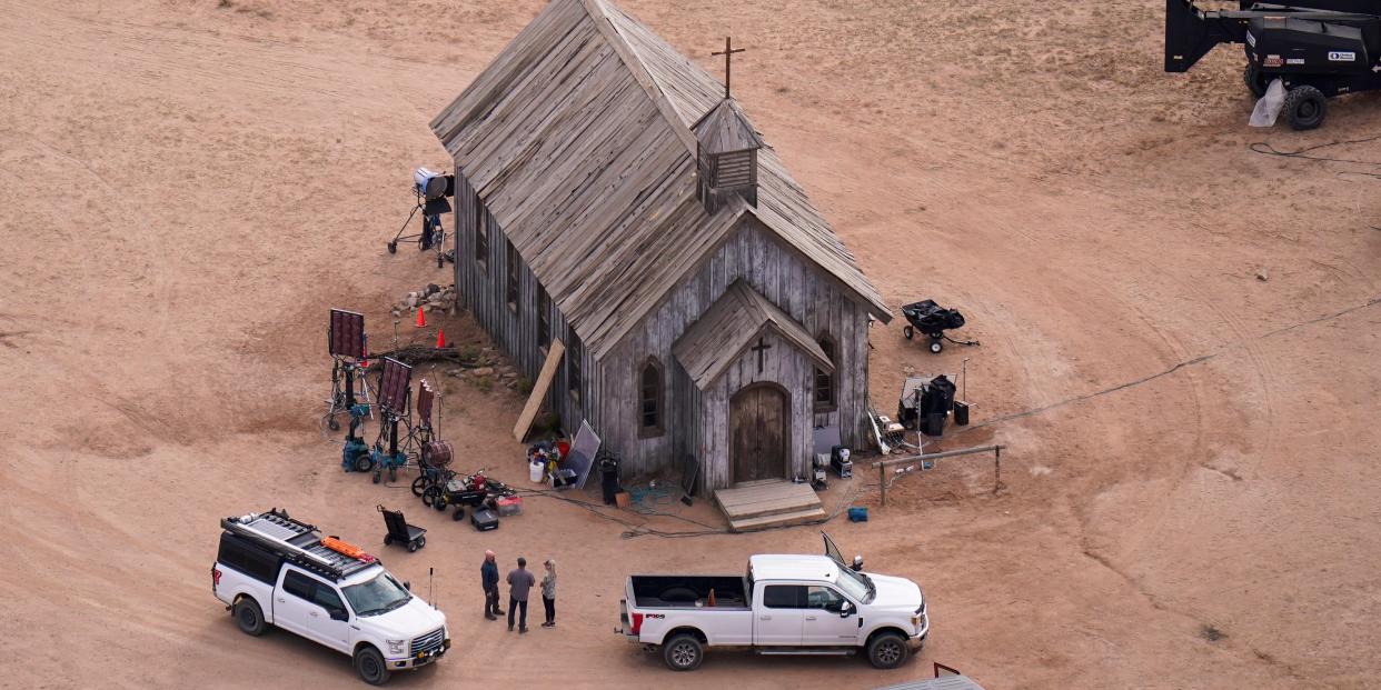 Set of the movie "Rust"