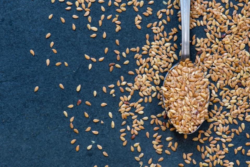 Seeds from the flax plant, which produces nutrient-rich milk.