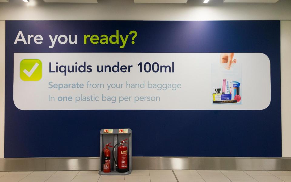 The 100ml rule on liquids in carry-on luggage was introduced in 2006 after security forces foiled a terrorist plot
