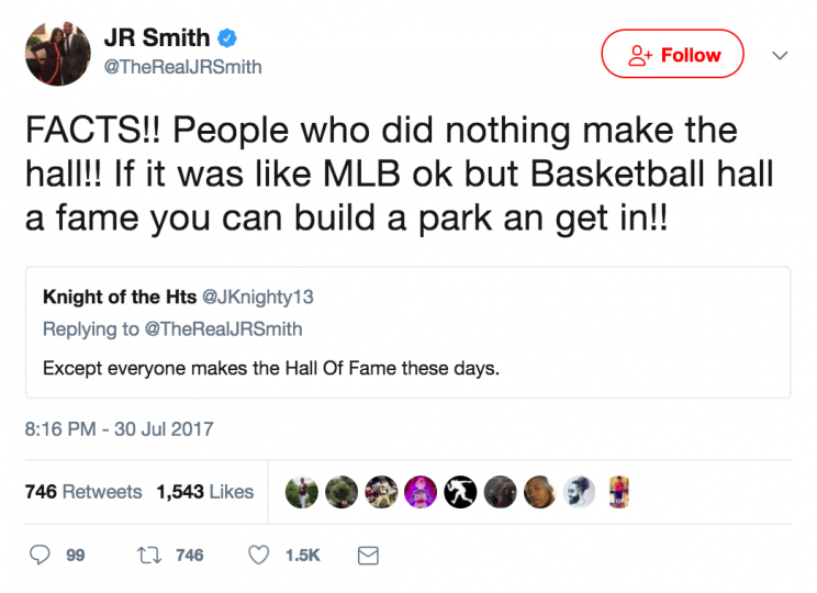 J.R. Smith believes 