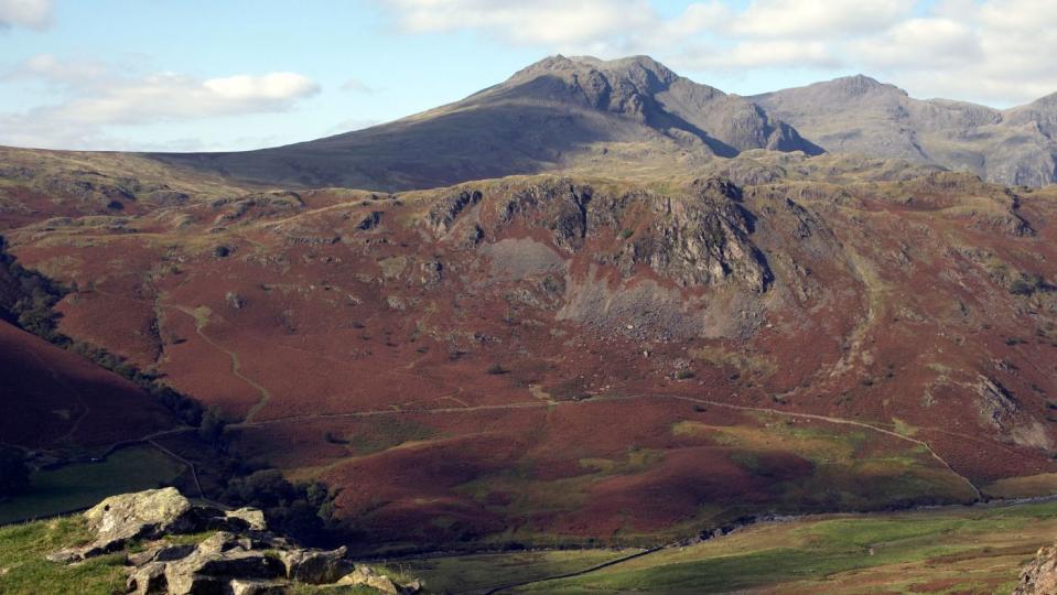 Scafell Pike in the Lake District