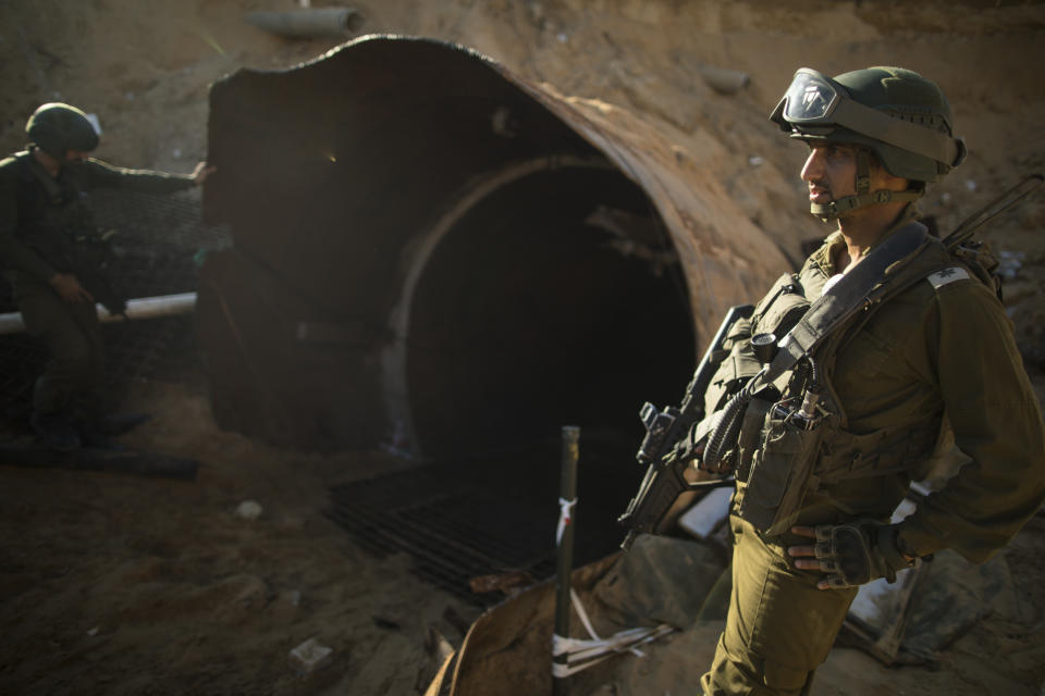 Túnel en Gaza (Foto: Amir Levy/Getty Images)