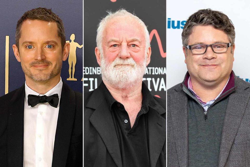 <p>Frazer Harrison/Getty Images; Roberto Ricciuti/Getty Images; Roy Rochlin/Getty Images</p>  Elijah Wood, Bernard Hill and Sean Astin