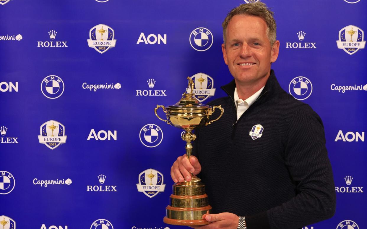 Luke Donald - Europe Ryder Cup captain Luke Donald refuses to rule out selecting players from Liv Golf series - GETTY IMAGES