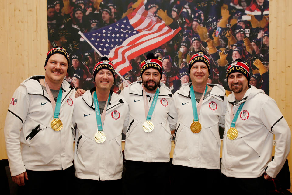 GOLD: MEN'S CURLING TEAM