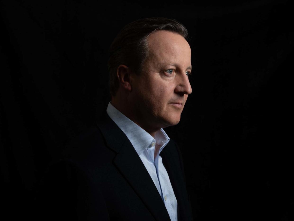 David Cameron's 'For The Record' reportedly earned its author an £800,000 advance: BBC/Richard Ansett