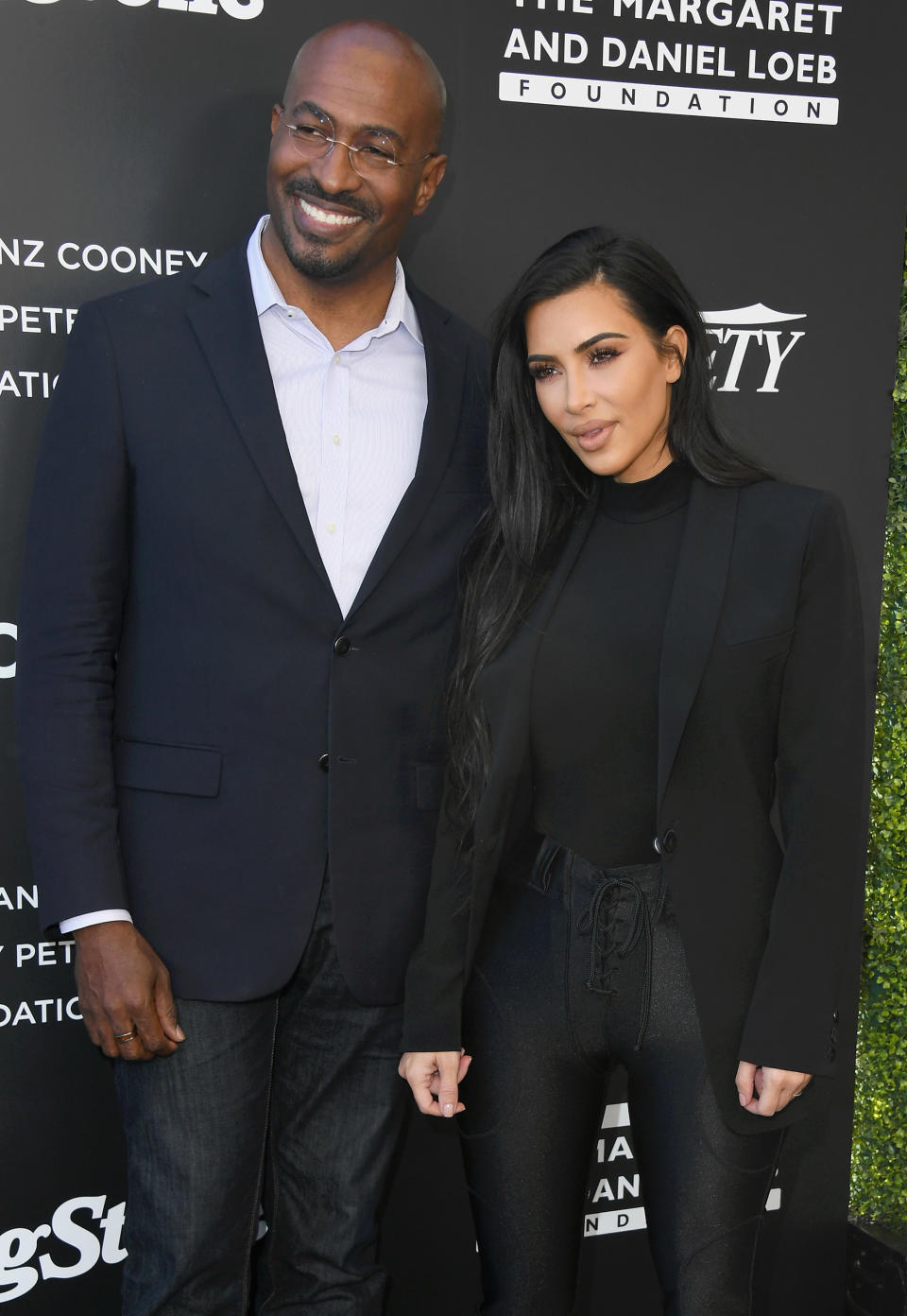 Van Jones and Kim Kardashian